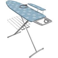 Купить  гладильная доска ника-7 фанера 1225*380 удл+роз, полка для белья н7 в интернет-магазине iceteh.ru в Орске, Новотроицке, Гае, Домбаровском, Ясном, Адамовке, Кваркено!