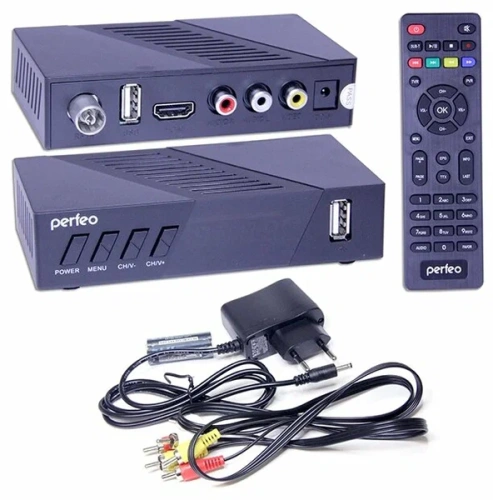 Купить  ресивер perfeo dvb-t2/c приставка "stream-2" для цифр.tv, wi-fi, iptv, hdmi, 2 usb, dolbydigital, пульт ду. pf_a4488 в интернет-магазине Айсберг техники в Орске, Новотроицке, Гае, Домбаровском, Ясном, Адамовке, Кваркено! фото 2
