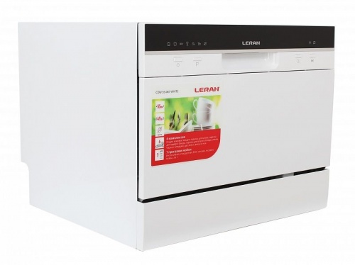 Купить  посудомоечная машина leran cdw 55-067 white в интернет-магазине Айсберг техники в Орске! фото 3