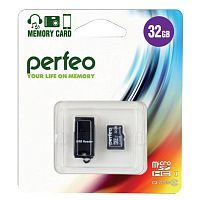 Купить  карта памяти perfeo microsd 32 gb high-capacity (class 10) + usb microsd reader в интернет-магазине Айсберг техники в Орске!