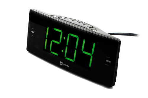Купить  радио,часы,приемник harper hclk-2044 green led в интернет-магазине Айсберг техники в Орске!