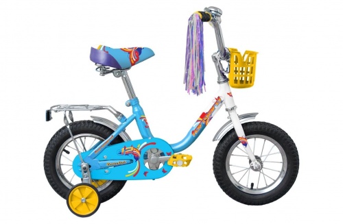 Купить  велосипед forward racing 12 girl голубой в интернет-магазине Айсберг техники в Орске! фото 2