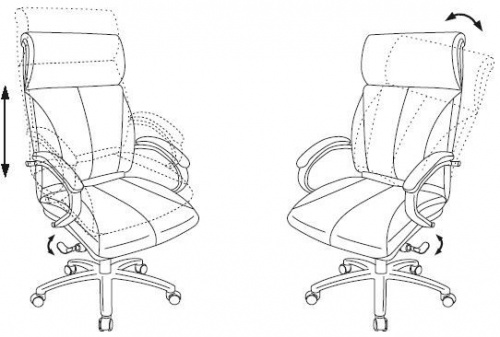 Купить  стулья бюрократ t-9904 sl/black в интернет-магазине Айсберг техники в Орске! фото 5