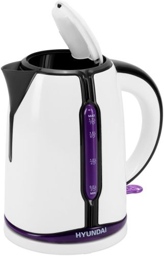Купить  чайник hyundai hyk-p 3405 белый/черный в интернет-магазине iceteh.ru в Орске, Новотроицке, Гае, Домбаровском, Ясном, Адамовке, Кваркено! фото 2