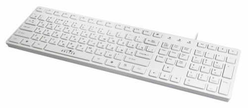 Купить  клавиатура oklick 556 s white usb slim multimedia в интернет-магазине Айсберг техники в Орске! фото 3