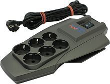 Купить  сетевой фильтр pilot-x-pro 5m, 6розеток в интернет-магазине iceteh.ru в Орске, Новотроицке, Гае, Домбаровском, Ясном, Адамовке, Кваркено!