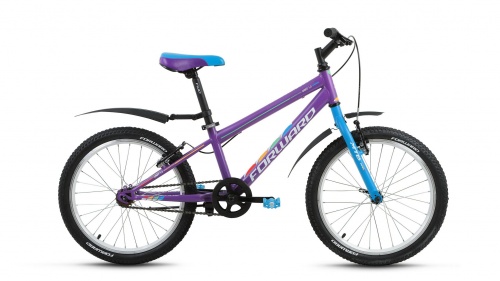 Купить  велосипед forward unit 1.0 (20" 1ск рост 10.5") фиолетовый мат. в интернет-магазине Айсберг техники в Орске!