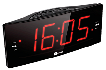 Купить  радио,часы,приемник harper hclk-2042 red led в интернет-магазине Айсберг техники в Орске!