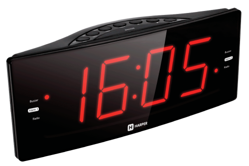 Купить  радио,часы,приемник harper hclk-2042 red led в интернет-магазине Айсберг техники в Орске!