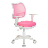 Купить  кресло бюрократ ch-w 797 розовый сиденье розовый tw-13a сетка/ткань крестов. пластик ch-w797/pk/tw-13a в интернет-магазине Айсберг техники в Орске!