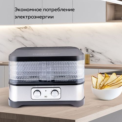 Купить  электросушка bq fd 1000 черный- стальной в интернет-магазине iceteh.ru в Орске, Новотроицке, Гае, Домбаровском, Ясном, Адамовке, Кваркено! фото 6