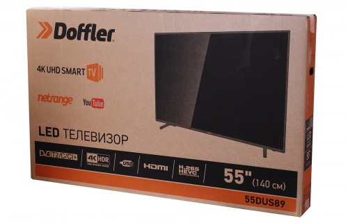 Купить  телевизор doffler 55 dus 89 в интернет-магазине Айсберг техники в Орске! фото 5