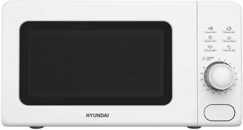 Купить  свч hyundai hym-d 3035 белый в интернет-магазине Айсберг техники в Орске, Новотроицке, Гае, Домбаровском, Ясном, Адамовке, Кваркено!