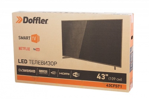 Купить  телевизор doffler 43 cfs 71/1 в интернет-магазине Айсберг техники в Орске! фото 2