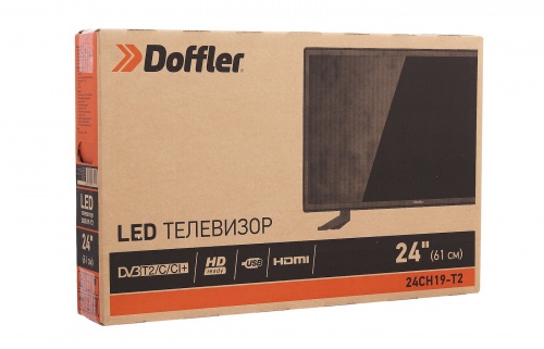 Купить  телевизор doffler 24 ch 19-t2 в интернет-магазине Айсберг техники в Орске! фото 7