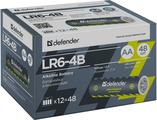 Купить  батареи defender lr 6-4b aa (56012) в интернет-магазине Айсберг техники в Орске! фото 4