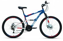 Купить  велосипед altair mtb fs 26 2.0 disc (26" 18ск. рост 18") синий/красный в интернет-магазине Айсберг техники в Орске!