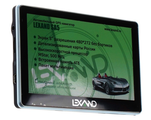 Купить  автомобильный навигатор lexand  sa5 в интернет-магазине Айсберг техники в Орске!