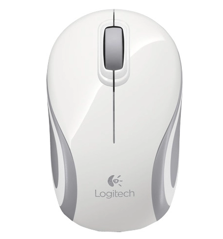 Купить  мышь logitech m187 wireless mouse white-grey mini, usb в интернет-магазине Айсберг техники в Орске!