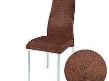 Купить  стулья стул бостон к/з хром коричневый питон сп=4/сп=6 в интернет-магазине Айсберг техники в Орске!