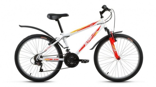 Купить  велосипед altair mtb ht 24 (24" 18ск. рост 14") белый в интернет-магазине Айсберг техники в Орске!