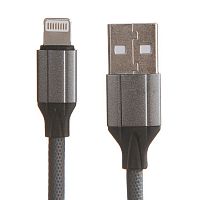 Купить  соединительные шнуры ldnio ls-63/ usb кабель lightning/ 1m/ 2.4a/ gray (ld-b4458) в интернет-магазине Айсберг техники в Орске!