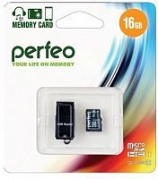 Купить  карта памяти perfeo microsd 16 gb high-capacity (class 10) + usb microsd reader в интернет-магазине Айсберг техники в Орске!