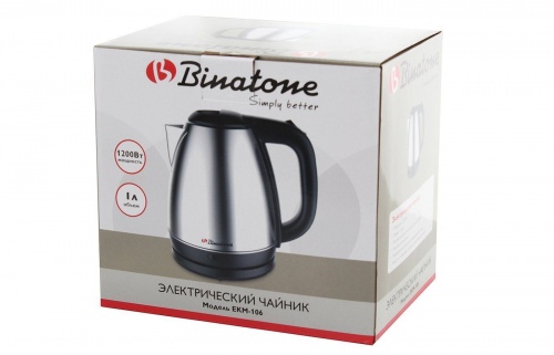 Купить  чайник binatone ekm 106 в интернет-магазине Айсберг техники в Орске! фото 5