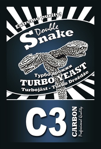Купить  дрожжи double snake turbo carbon 120гр. в интернет-магазине Айсберг техники в Орске!