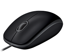 Купить  мышь logitech b 110 silent black/grey, optical, usb в интернет-магазине iceteh.ru в Орске, Новотроицке, Гае, Домбаровском, Ясном, Адамовке, Кваркено!
