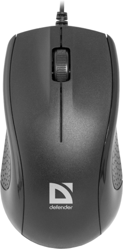 Купить  мышь defender optimum mb 160, black, 3 кнопки, 1000dpi в интернет-магазине Айсберг техники в Орске!