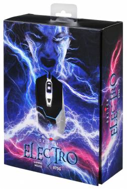 Купить  мышь oklick 875g electro black/silver (2400dpi) usb в интернет-магазине Айсберг техники в Орске! фото 7