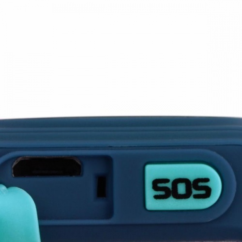 Купить  умные часы детские к 911 кнопка жизни gps-трекер синие в интернет-магазине Айсберг техники в Орске! фото 4