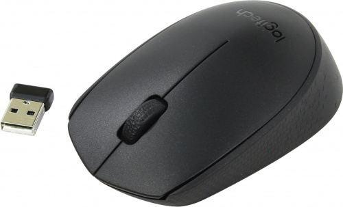 Купить  мышь logitech b170 wireless mouse black usb в интернет-магазине Айсберг техники в Орске!