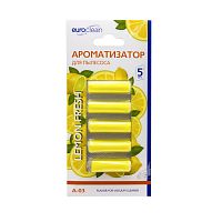 Купить  аксессуары euroclean a-03 ароматизатор для пылесоса "лимон" 5 шт в интернет-магазине Айсберг техники в Орске!