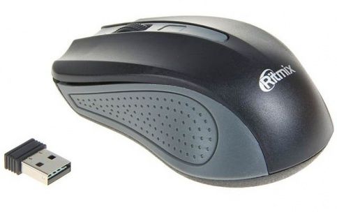 Купить  мышь ritmix rmw-555 black+ grey в интернет-магазине Айсберг техники в Орске! фото 2