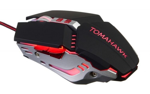 Купить  мышь oklick 999g tomahawk  black optical (3200dpi) usb в интернет-магазине Айсберг техники в Орске!