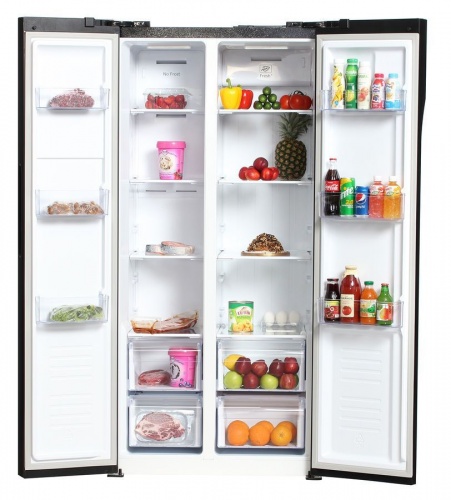Купить  холодильник hyundai cs 4505 f черный в интернет-магазине Айсберг техники в Орске! фото 3