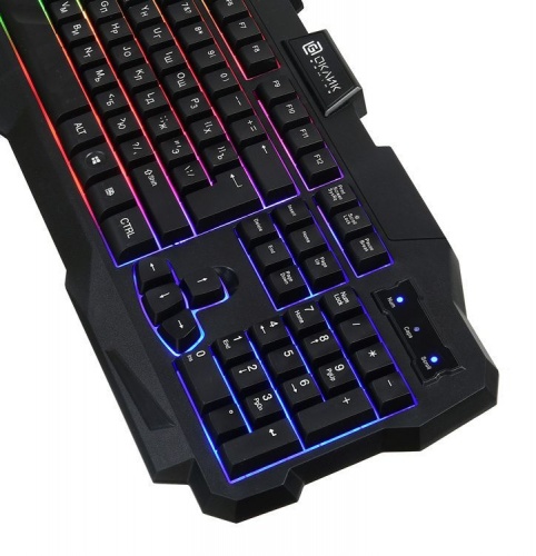Купить  клавиатура oklick 757 g madness black for gamer led в интернет-магазине Айсберг техники в Орске! фото 2