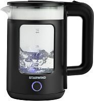 Купить  чайник starwind skg-1053 черный в интернет-магазине Айсберг техники в Орске!