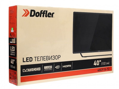 Купить  телевизор doffler 40 cf 15-t2 в интернет-магазине Айсберг техники в Орске! фото 4