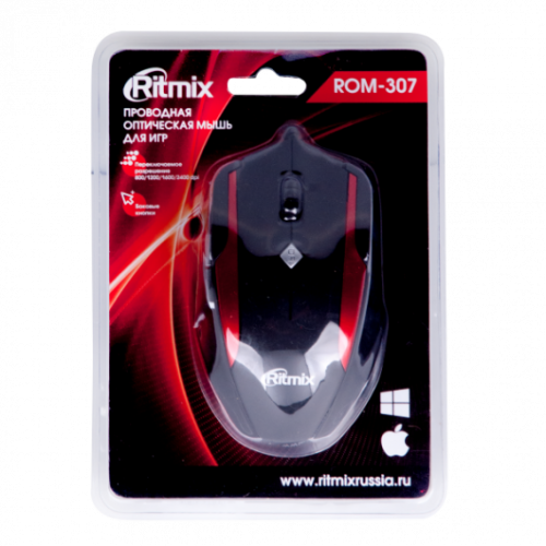 Купить  мышь ritmix rom-307 в интернет-магазине Айсберг техники в Орске! фото 4