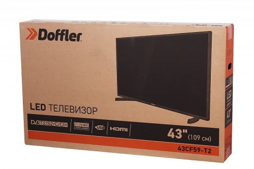 Купить  телевизор doffler 43 cf 59-t2 в интернет-магазине Айсберг техники в Орске! фото 5