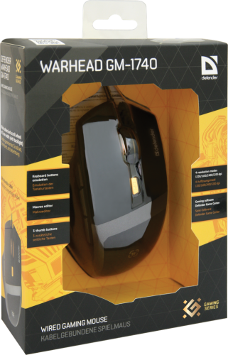 Купить  мышь defender warhead gm-1740 в интернет-магазине Айсберг техники в Орске! фото 4