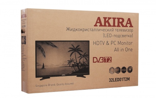 Купить  телевизор akira 32 led 01 t 2 m в интернет-магазине Айсберг техники в Орске! фото 4