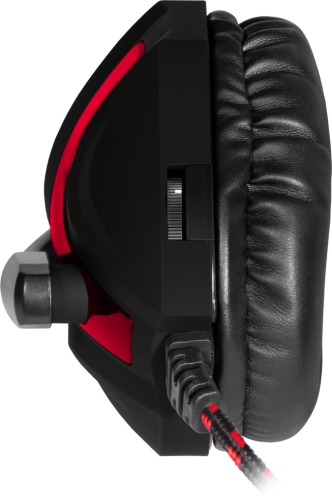 Купить  наушники defender scrapper 500 red+black, кабель 2 м игровые (64500) в интернет-магазине Айсберг техники в Орске! фото 2