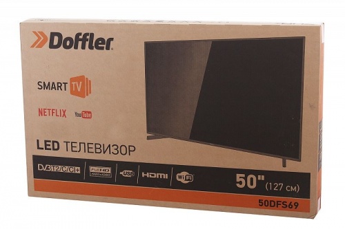 Купить  телевизор doffler 50 dfs 69/1 в интернет-магазине Айсберг техники в Орске! фото 3
