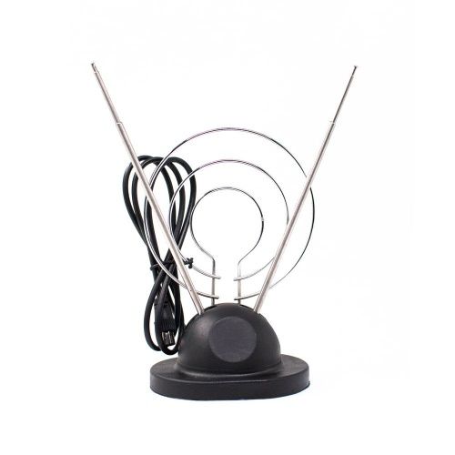 Купить  антенна на тв db-618 / ant08 комнатная телескопическая на подставке (кольцо с усами) в интернет-магазине iceteh.ru в Орске, Новотроицке, Гае, Домбаровском, Ясном, Адамовке, Кваркено!