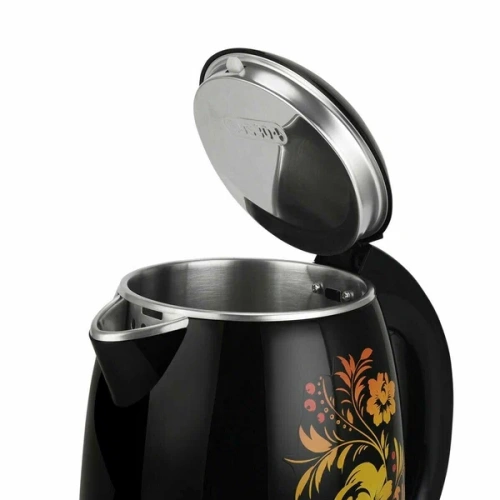 Купить  чайник bq kt 1702 p черный-цветы в интернет-магазине Айсберг техники в Орске, Новотроицке, Гае, Домбаровском, Ясном, Адамовке, Кваркено! фото 2