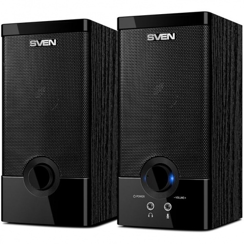 Купить  колонки sven sps-603 2.0 black в интернет-магазине Айсберг техники в Орске!